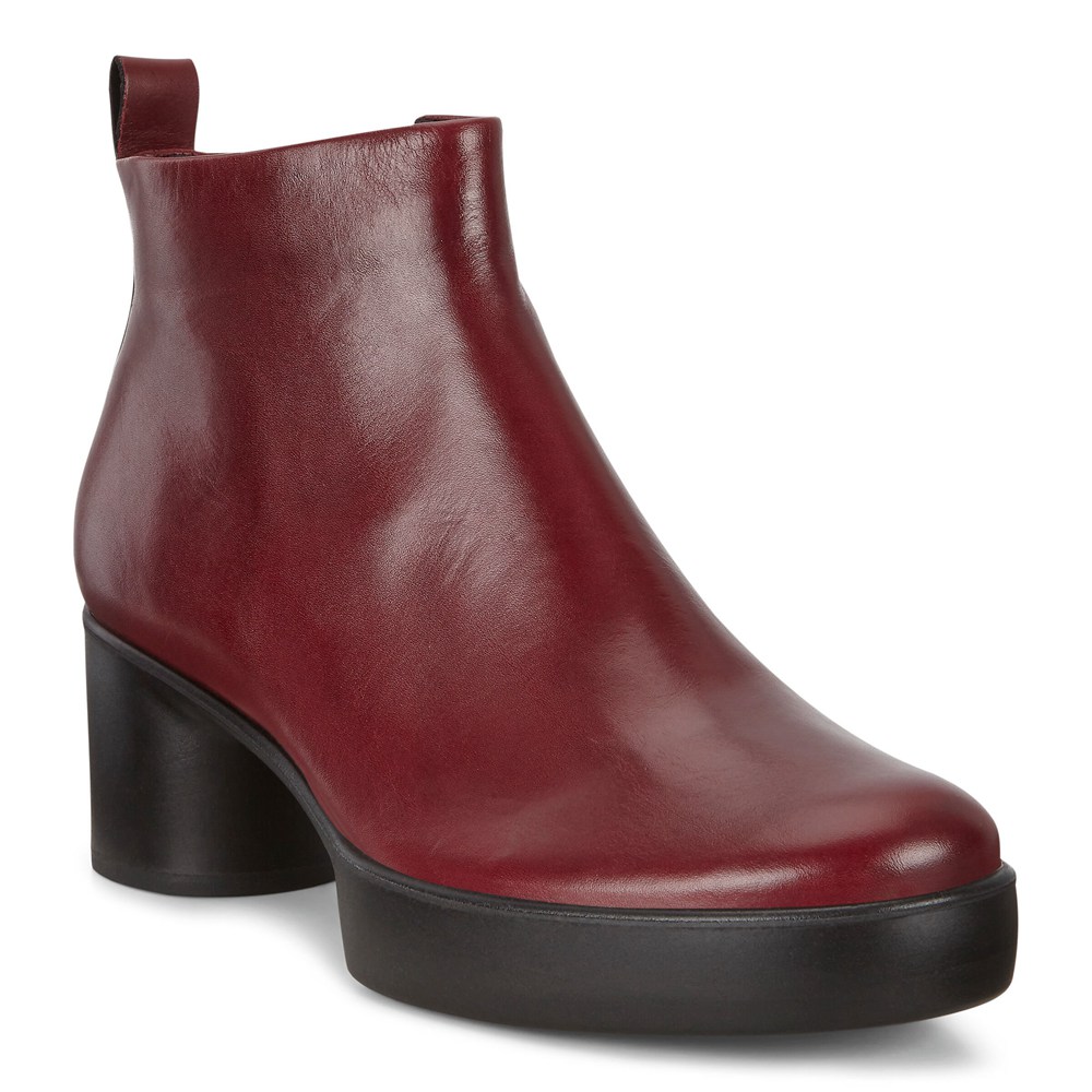 Botas Mujer - ECCO Shape Sculpted Motion 35 - Vino - QWA127694